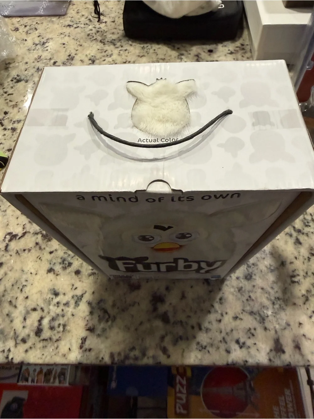 Furby Interactive Plush Pet Toy - White